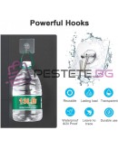 Здравa самозалепващa кукa за закачане прозрачна